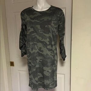 Jane & Delancey Green Camo Dress Medium NWT